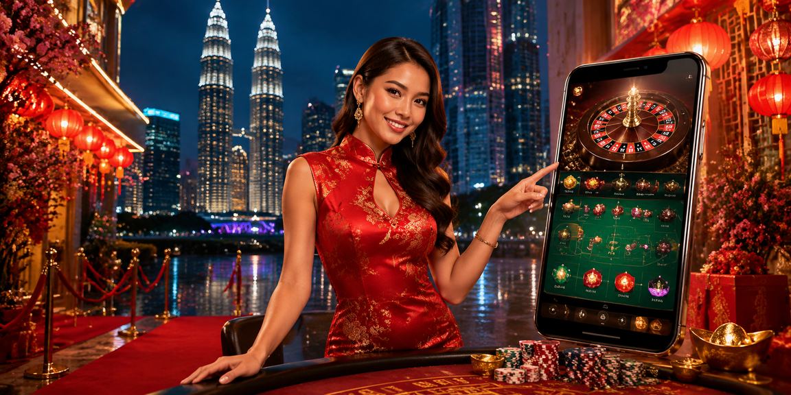 Antara muka aplikasi kasino Kuala Lumpur yang menarik